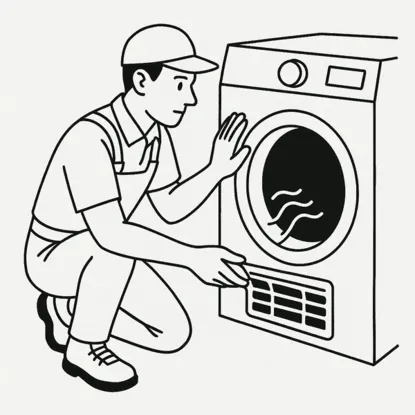 Устранение перекоса воздушного потока сушильной машины в Батуми